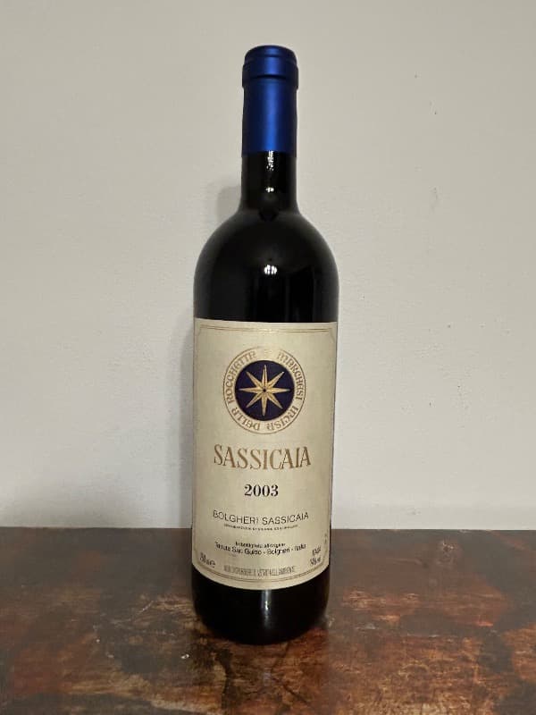 Sassicaia, Tenuta San Guido, Bolgheri, 2003