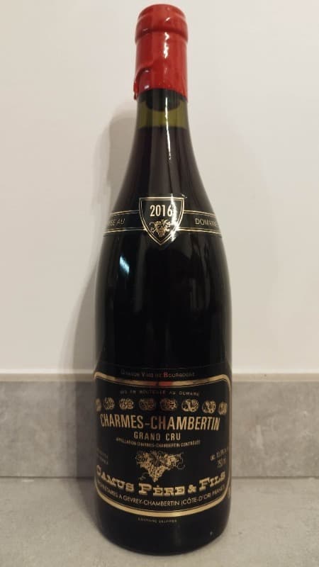 Charmes-Chambertin, Grand Cru, Camus Père & Fils, 2016