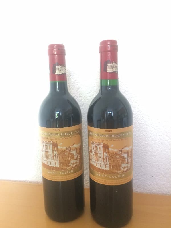 2 x Château Ducru-Beaucaillou, Saint-Julien, 1989