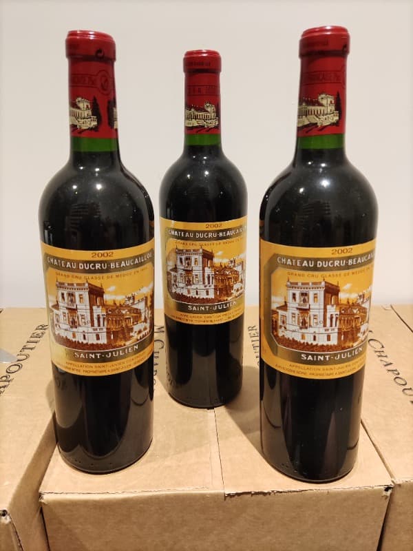 3 x Château Ducru-Beaucaillou, Saint-Julien, 2002