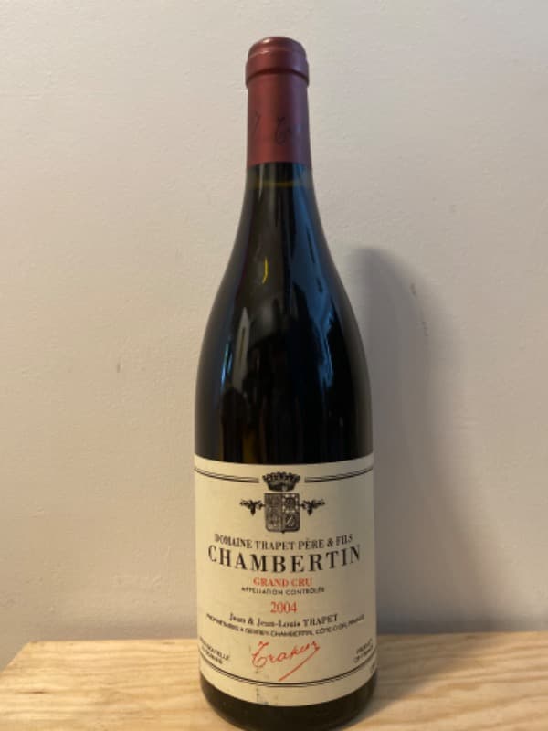 Chambertin, Grand Cru, Domaine Trapet Père et Fils, 2004
