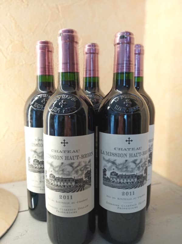 5 x Château La Mission Haut Brion, 2011, 1er cru classé, Pessac-Léognan