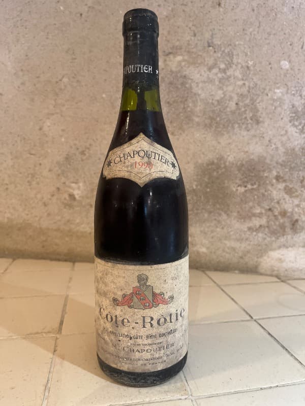 Côte-Rôtie, M. Chapoutier, 1990