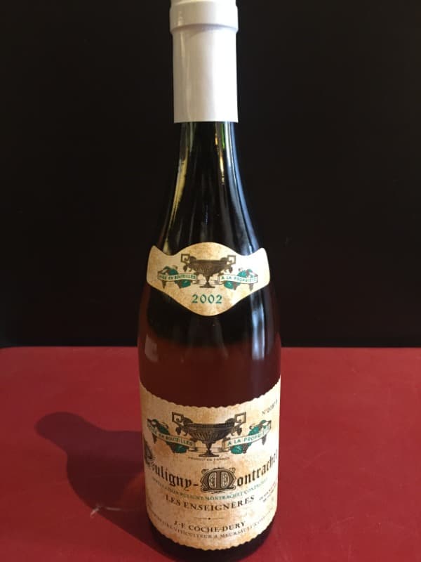 Puligny-Montrachet, Les Enseignères, J. - F. Coche-Dury, 2002 (recover. VAT récup.)