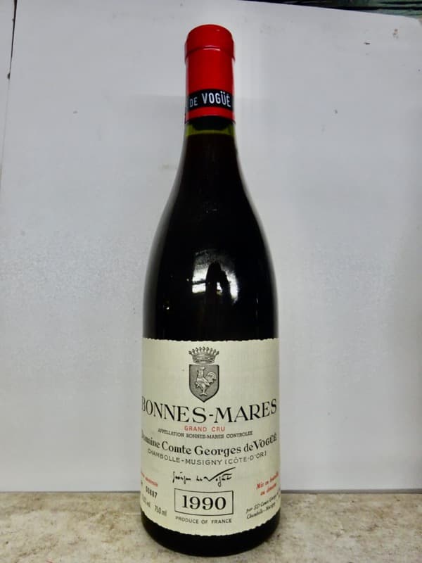 Bonnes-Mares, Grand Cru, Comte Georges de Vogüé, 1990