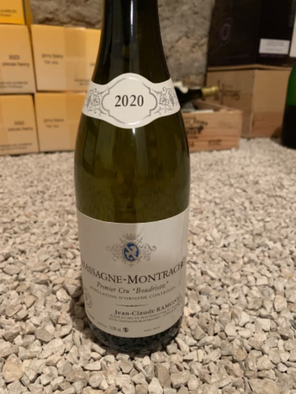 Chassagne-Montrachet, 1er Cru Boudriotte, Jean Claude Ramonet, 2020