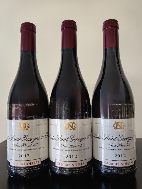 4 x Nuits-Saint-Georges, 1er Cru - Aux Boudots, Domaine Georges Noellat, 2012