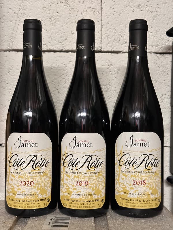 3 x Côte-Rôtie, 2018/2019/2020, Jean-Paul Jamet