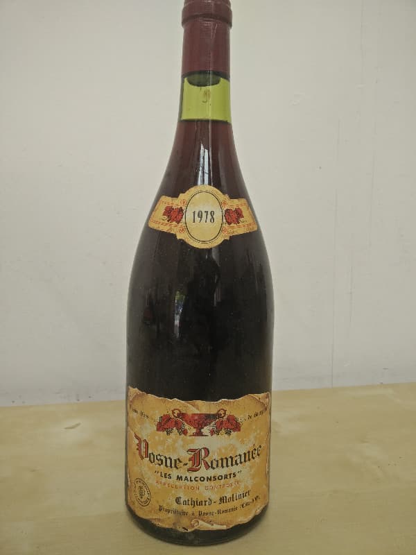 Vosne-Romanée, Les Malconsorts, Cathiard Molinier, 1978 (Mg)