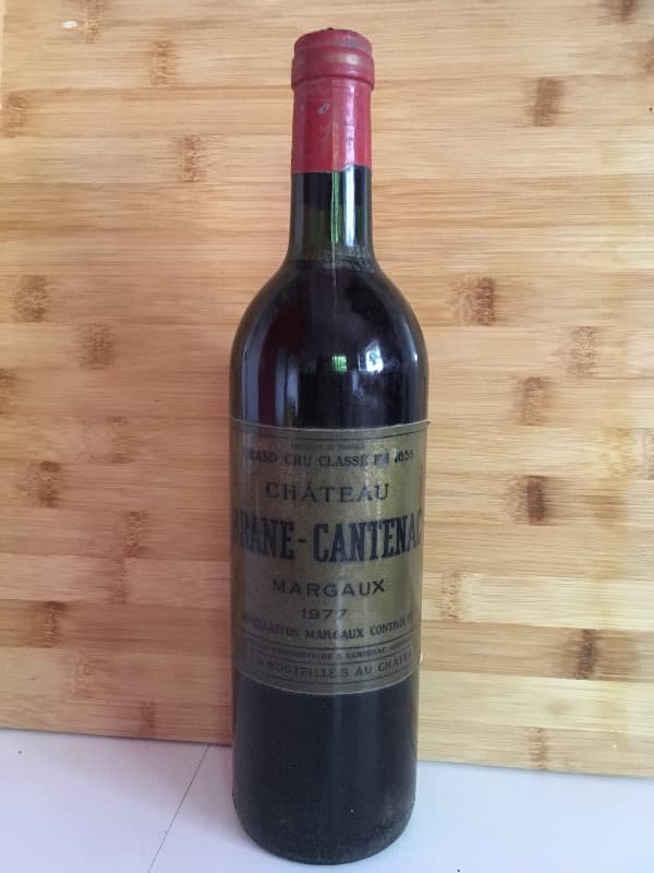 Brane-Cantenac, Margaux, 1977