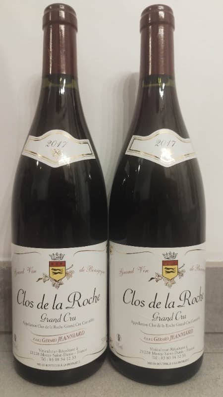 2 x Clos-de-la-Roche, Grand Cru, Gérard Jeanniard, 2017