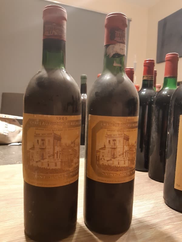 2 x 2ème Grand Cru Classé en 1855, Chateau DUCRU-BEAUCAILLOU, Saint-Julien, 1965