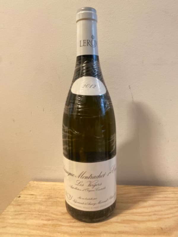 Chassagne-Montrachet, Les vergers, Domaine Leroy, 2012