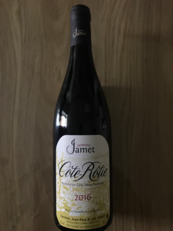 Côte-Rôtie, Jamet, 2016