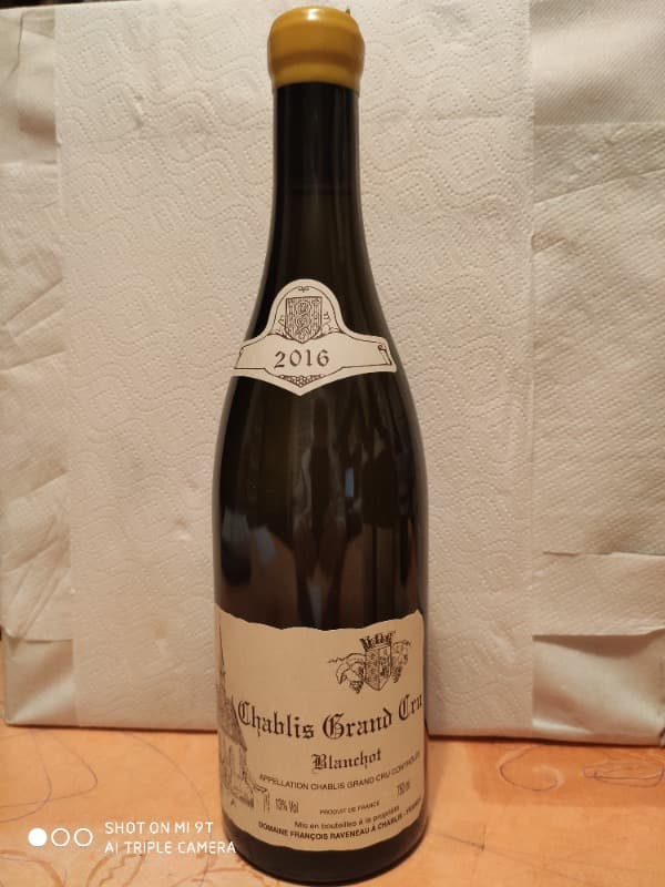 Chablis Grand Cru, Blanchot, Domaine Francois Raveneau, 2016