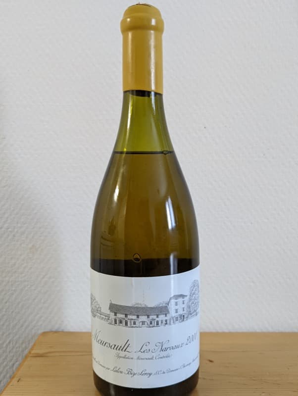 Meursault, Les Narvaux, Domaine d'Auvenay, 2001