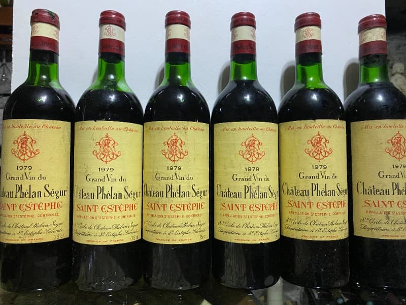 6 x Château Phélan Ségur, Saint-Estèphe, 1979