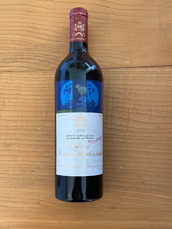 Château Mouton Rothschild, Pauillac, 2008
