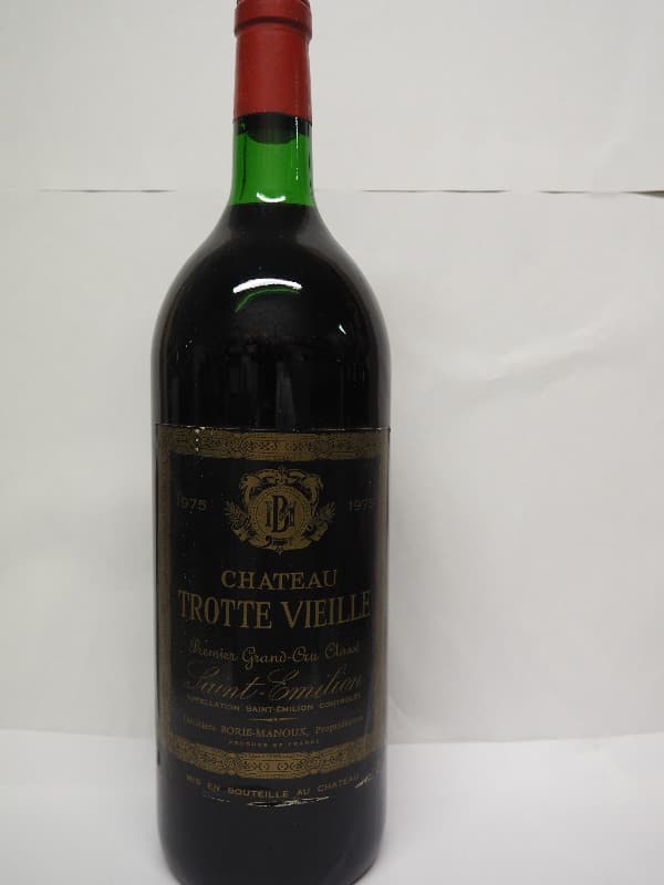 1er Grand Cru Classé, Château Trotte-Vieille, Saint-Émilion, 1975 (Mg)