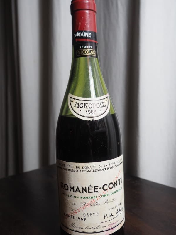 Romanée-Conti, Domaine de la Romanée Conti, 1969