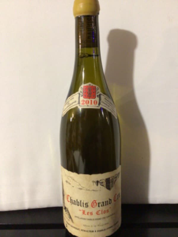 Chablis Grand Cru, les Clos, Vincent DAUVISSAT, 2010