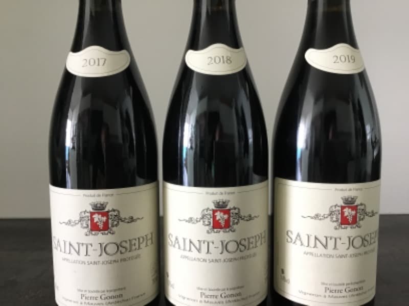 3 x Saint-Joseph, Pierre Gonon, 2017