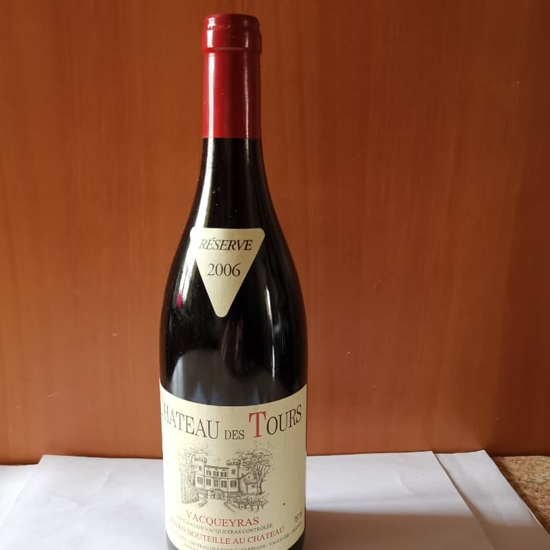 Vacqueyras, Château des Tours, 2006