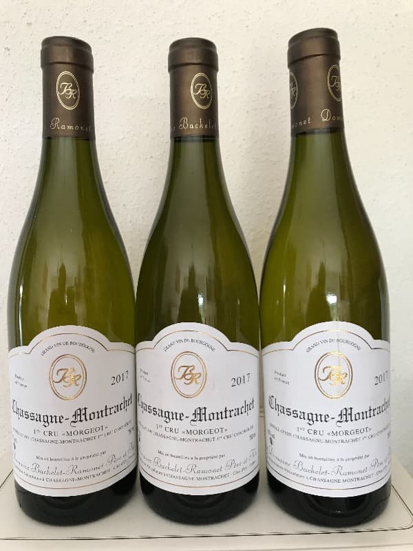 3 x Chassagne-Montrachet, 1er Cru Morgeot, Bachelet Ramonet, 2017