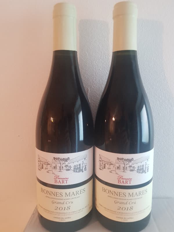 2 x Bonnes-Mares, domaine Bart, 2018