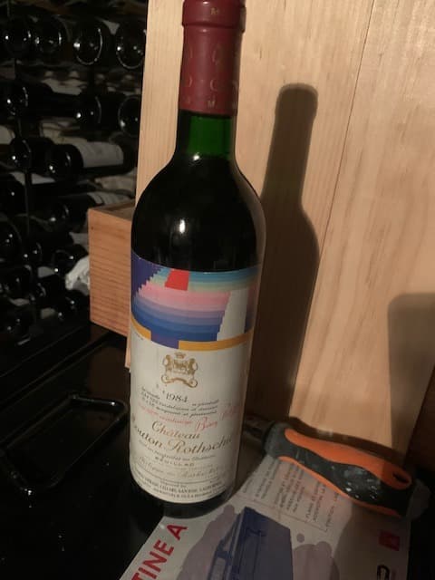 Château Mouton Rothschild, Pauillac, 1984