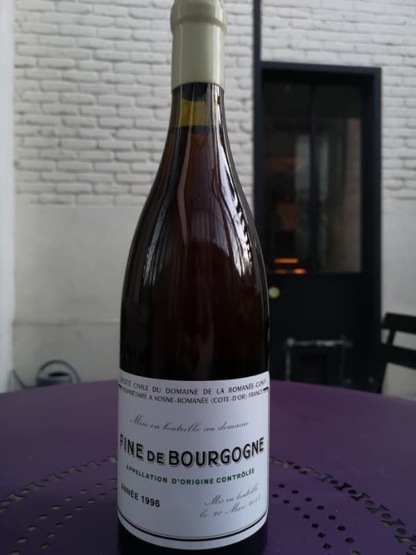 Fine de Bourgogne, Domaine de la. Romanée-Conti, 1996
