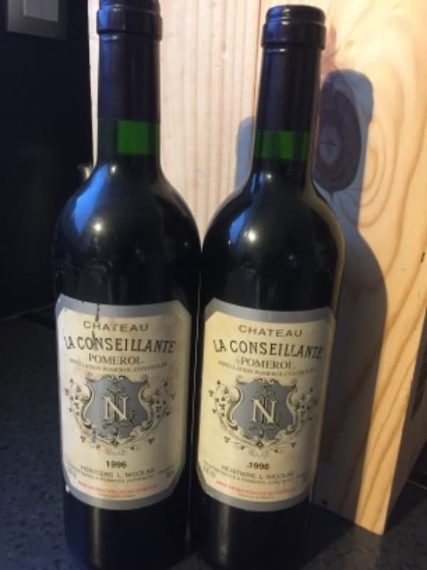 2 x Cru classé, La Conseillante, Pomerol, 1996