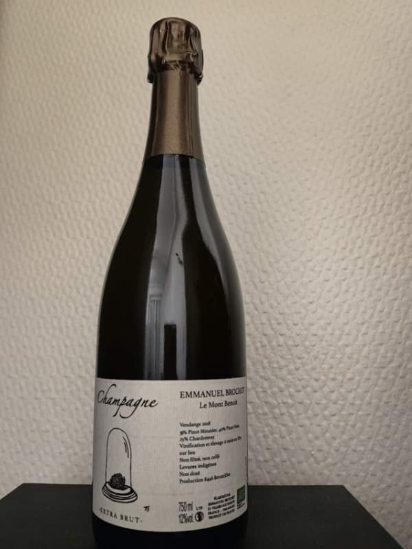 Extrat Brut Le Mont Benoit, Emmanuel Brochet, Champagne