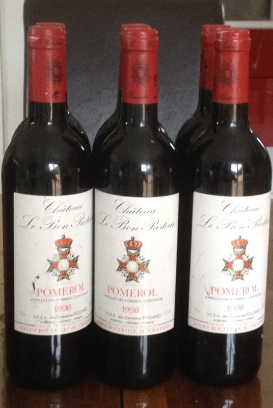 6 x Château le Bon Pasteur, Domaine Rolland, Pomerol, 1998