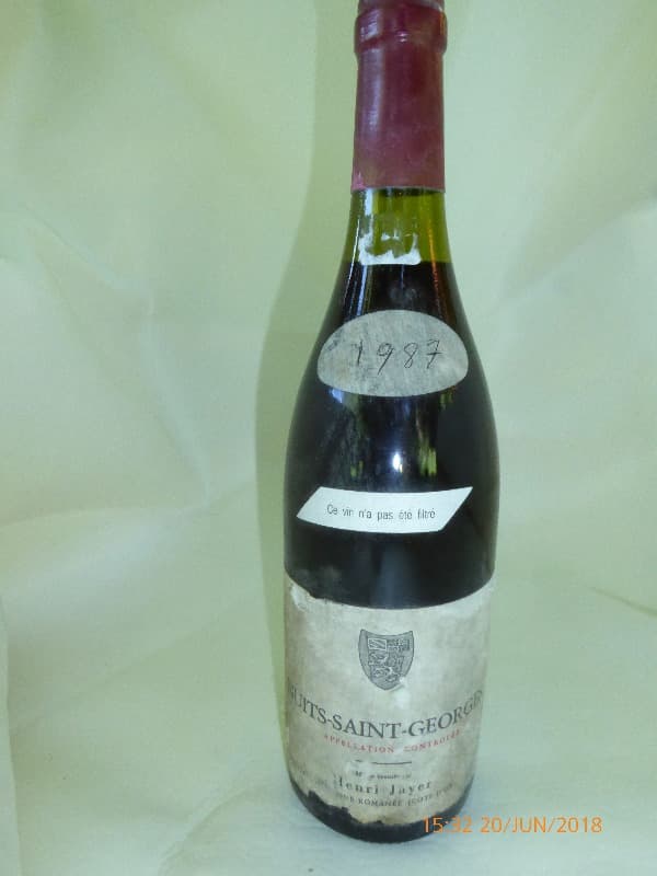 Nuits-Saint-Georges, Domaine Henri Jayer, 1987