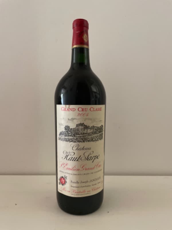 Château Haut Sarpe, Saint-Émilion Grand Cru, 2004 (Magnum)