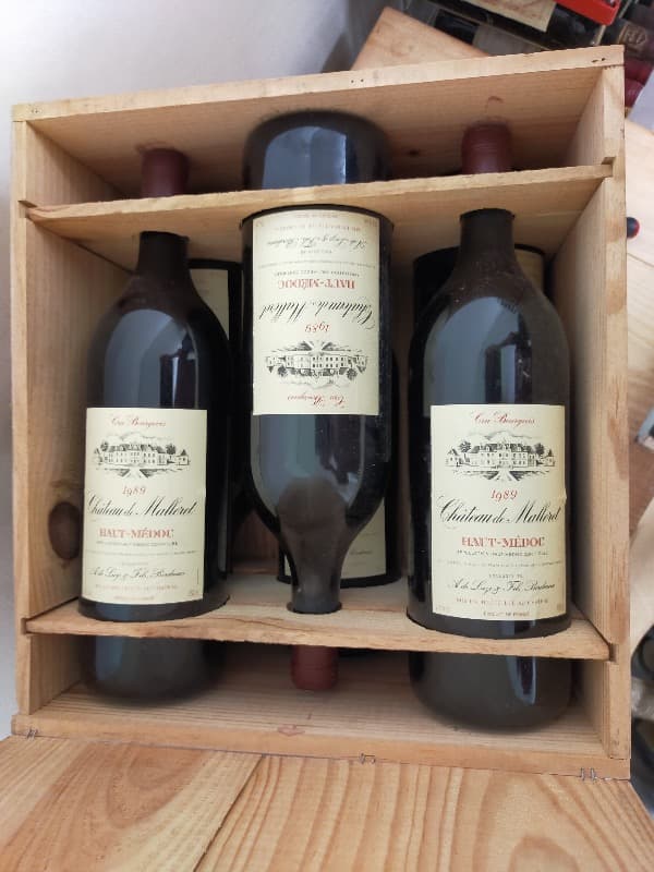 6 x HAUT MEDOC, CHATEAU MALLERET, Haut-Médoc, 1989 (MAGNUM)