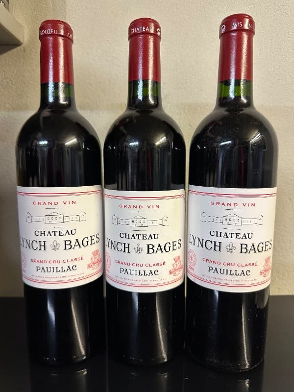 3 x Château Lynch Bages, Pauillac, 2006