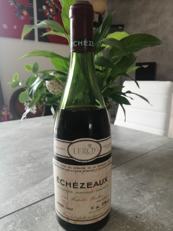 Echézeaux, grand cru, Romanée conti, 1957