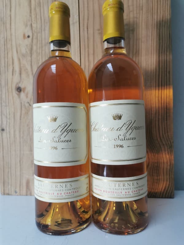2 x Château d'Yquem, Sauternes, 1996
