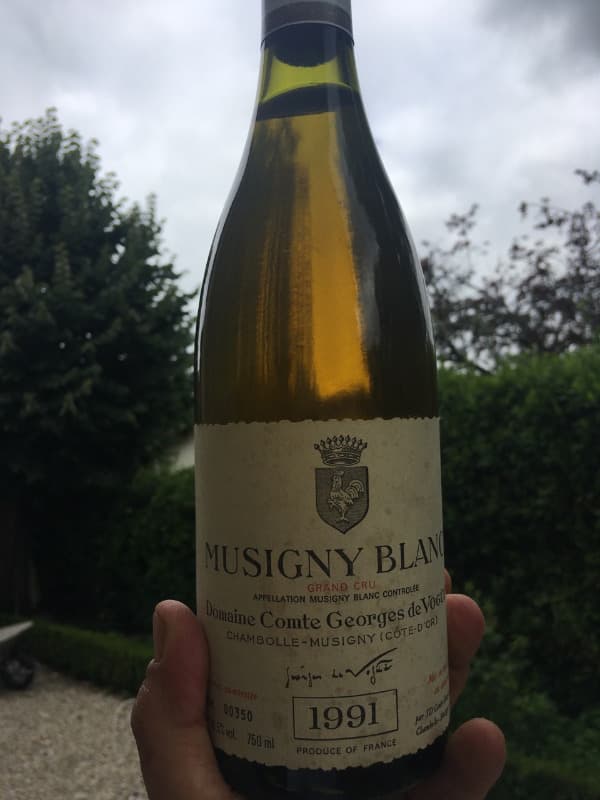 Musigny (Bc/Wh), Comte Georges de Vogüé, 1991