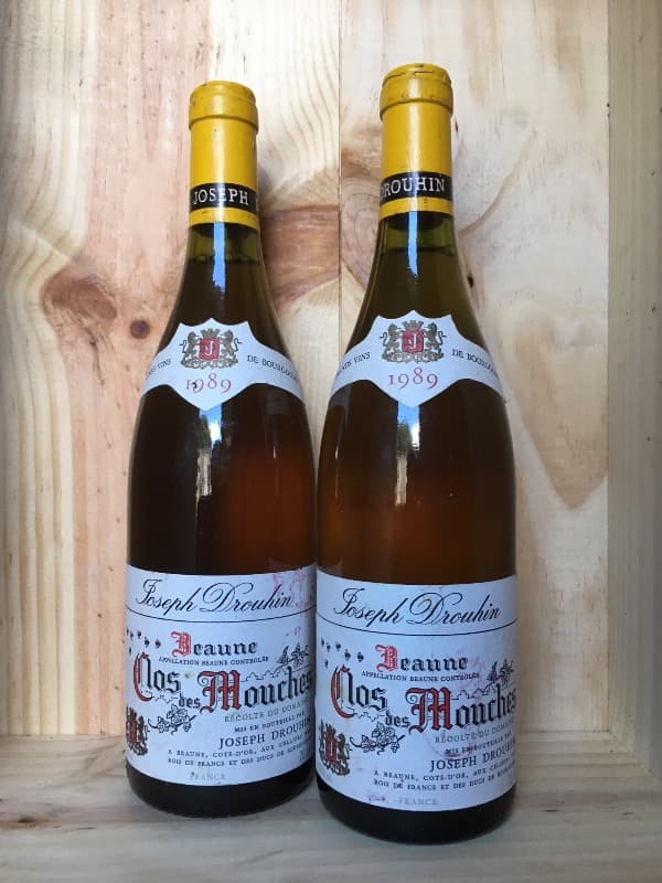 2 x Beaune, Clos des Mouches, Joseph Drouhin, 1989