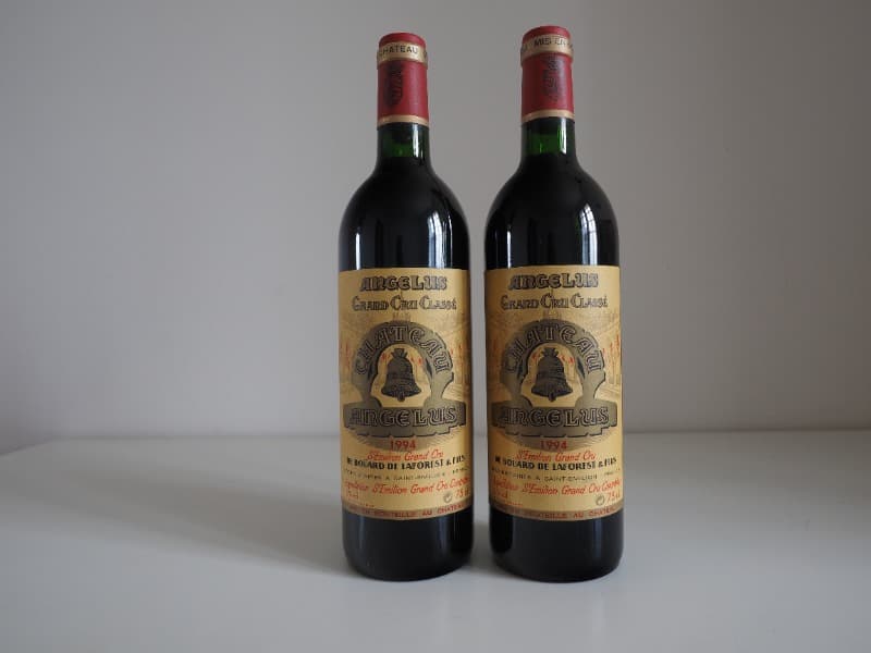 2 x château Angélus, Saint-Émilion Grand Cru, 1994