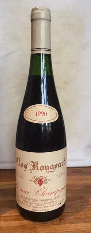 Le Bourg, Saumur Champigny, Clos Rougeard, 1990