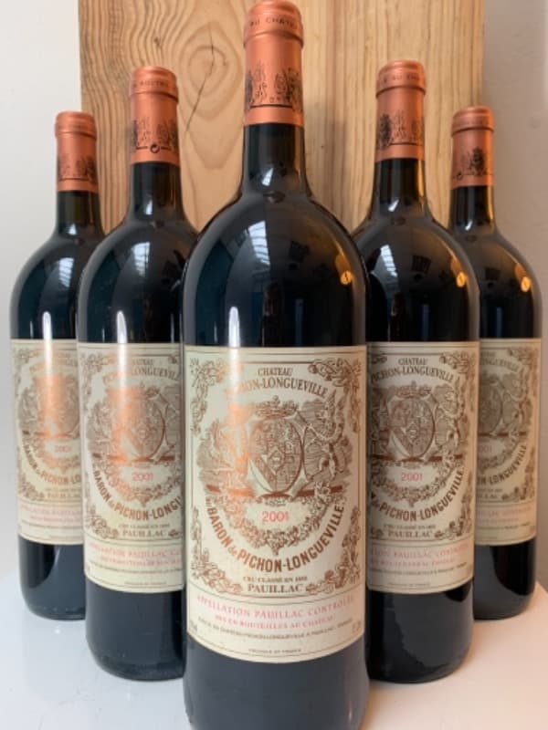 CBO/OWC6 x Baron Pichon-Longueville, Pauillac, 2001 (Magnum)