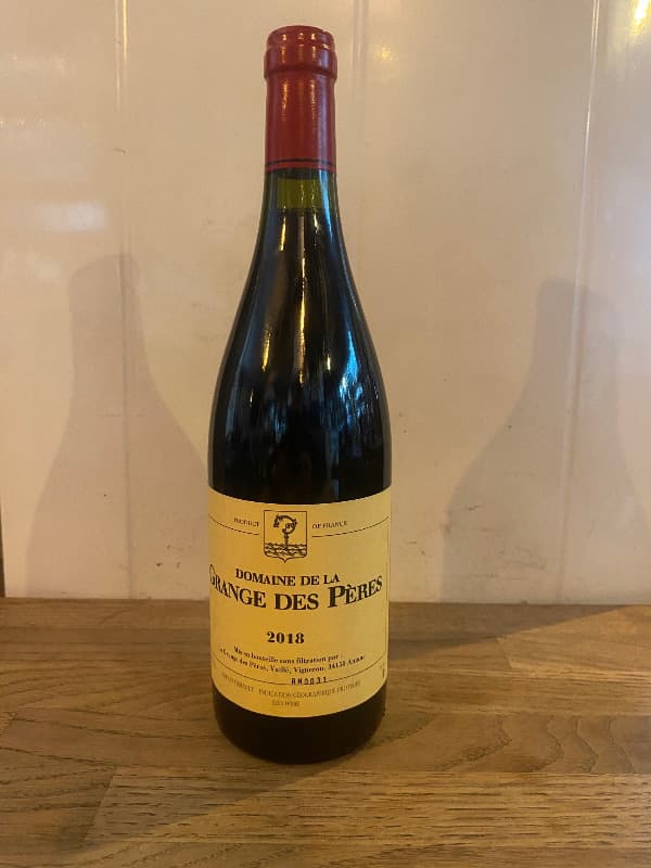 Domaine de la Grange des Pères, Vin de Pays de l'Hérault, 2018