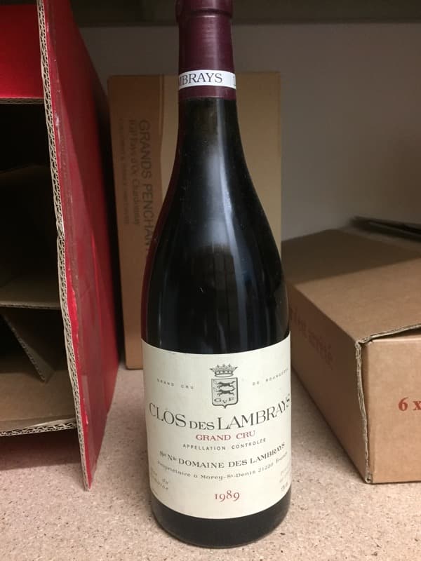 Clos-des-Lambrays, GRAND CRU, DOMAINE DES LAMBRAYS, 1989