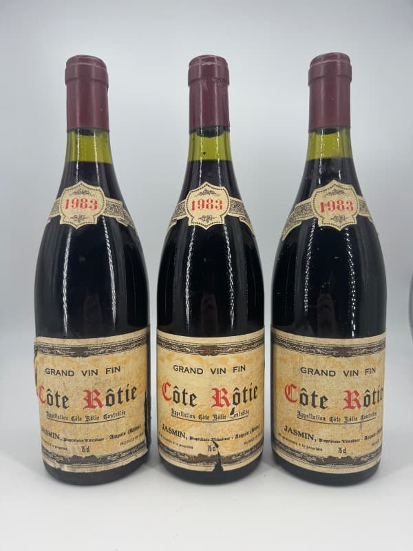 3 x Côte-Rôtie, Jasmin, 1983