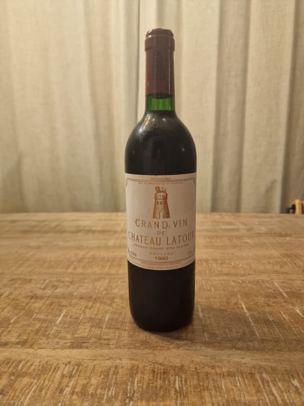 Grand Vin de château Latour, Pauillac, 1993