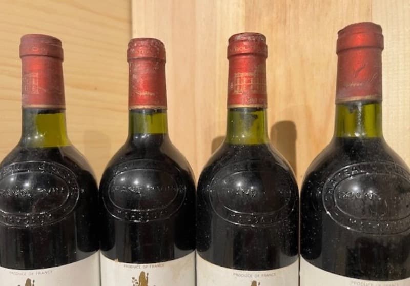 4 x Château Giscours, Margaux, 1981